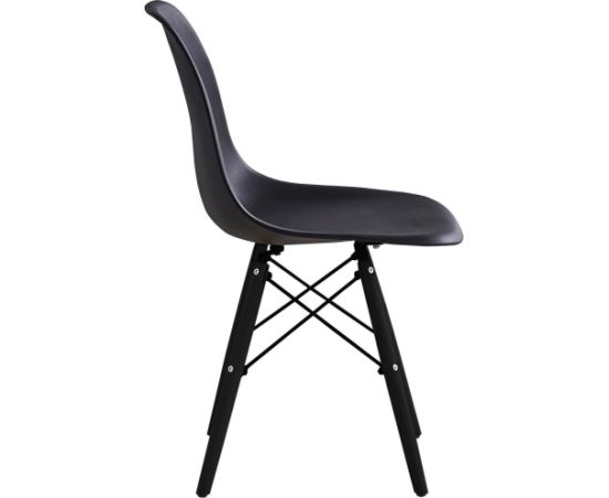 Saska Garden KRZESŁO SKANDYNAWSKIE MATERA CZARNE KPL 2SZT Новинки Для дома и сада 