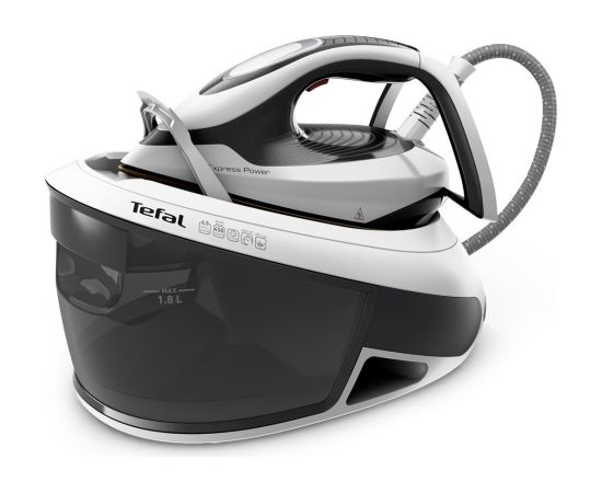 Tefal Express Power SV8130 2800 W 1.8 L Durilium AirGlide Autoclean soleplate Black, White Gludekļi un sistēmas
