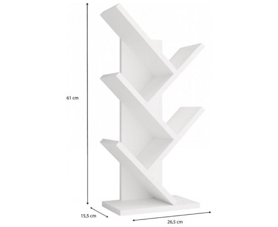 Top E Shop FUNNY MINI WHITE BOOKCASE Новинки Для дома и сада 