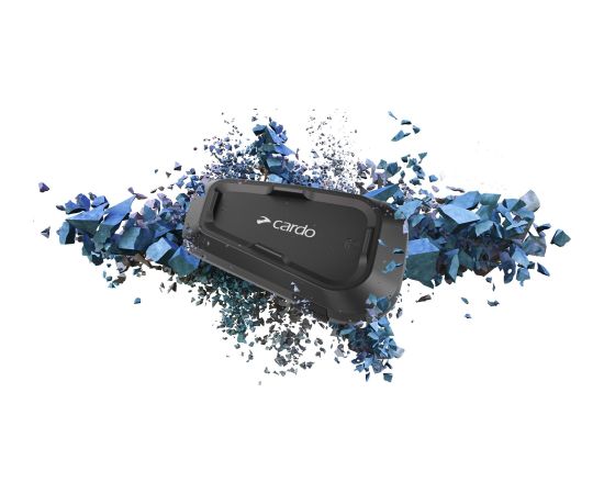 Cardo Spirit HD Duo motorcycle intercom 2 channels 600 m Black Austiņas