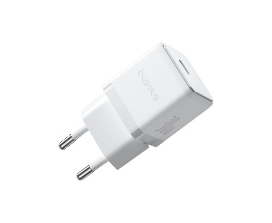 Baseus Sienas ātrais lādētājs Palm 30W USB-C QC3.0 PD3.0, balts Jaunumi - Viedierices