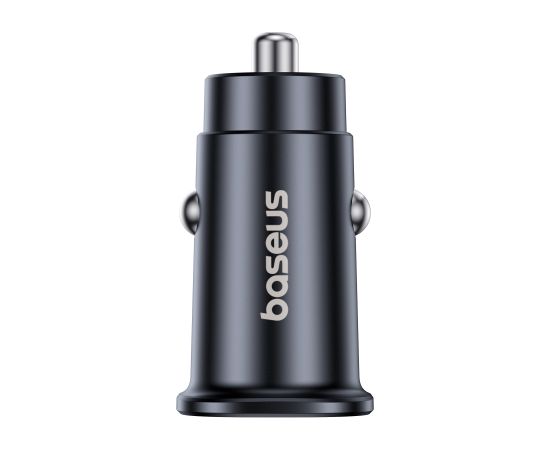 Baseus Auto ātrais lādētājs GoTrip 30W 12-24V USB-A + USB-C QC PD, melns Jaunumi - Viedierices