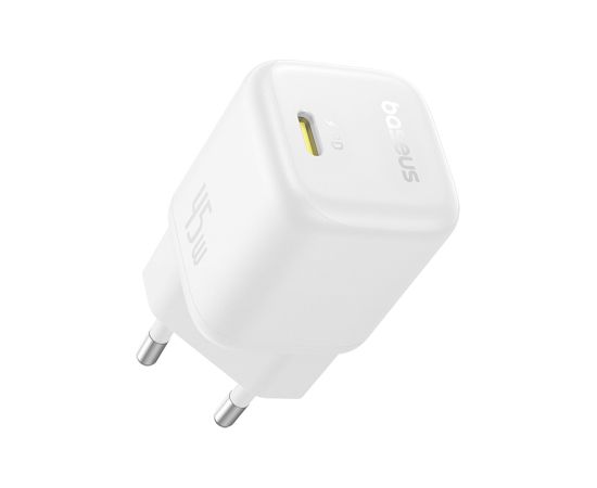 Baseus Sienas ātrais lādētājs PicoGo GaN 45W USB-C QC PD, balts Jaunumi - Viedierices