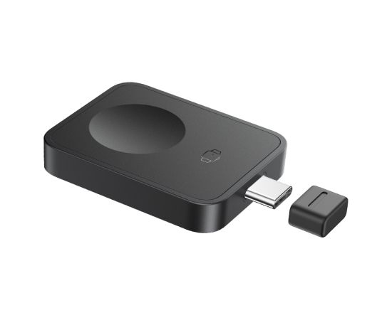 Baseus Bezvadu magnētiskais lādētājs MagPro USB-C 2,5 W Apple Watch, melns Jaunumi - Viedierices