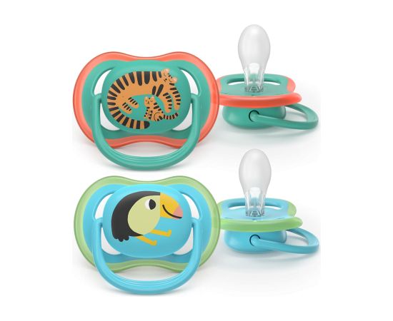 Philips Avent māneklītis Ultra Air, 6-18M (2 gab), zēniem - SCF087/11 Māneklīši / Knupīši
