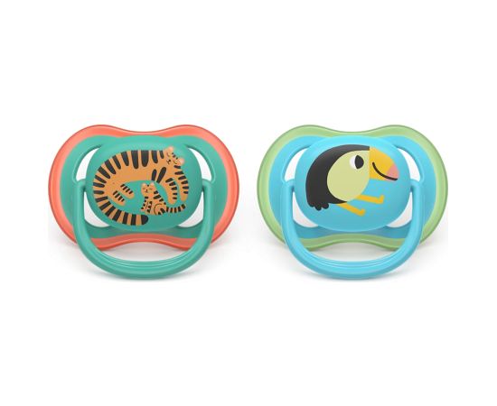 Philips Avent māneklītis Ultra Air, 6-18M (2 gab), zēniem - SCF087/11 Māneklīši / Knupīši