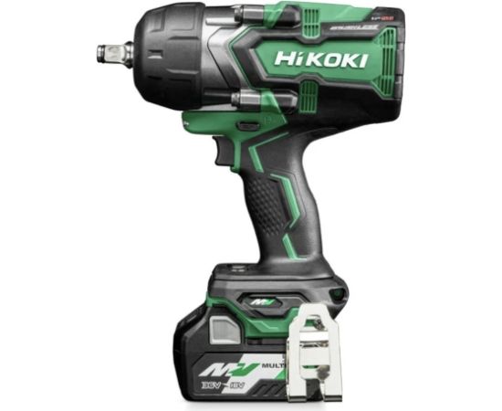 Triecienatslēga Hikoki WR36DGWRZ; 36 V; 2x2,5 Ah akum. Trieciena uzgriežņu pistoles ar akumulatoru