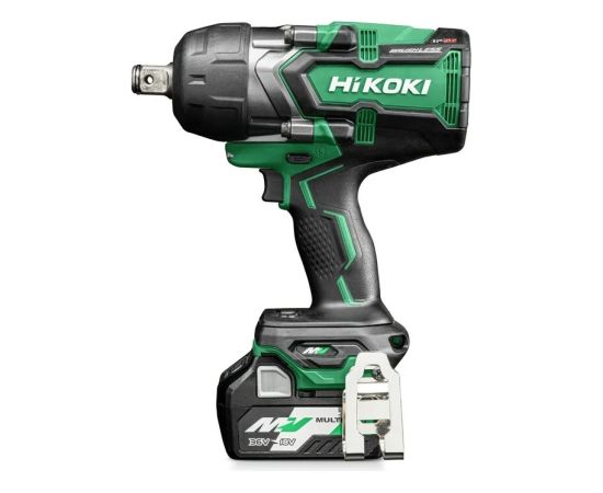 Triecienatslēga Hikoki WR36DFWRZ; 36 V; 2x2,5 Ah akum. Trieciena uzgriežņu pistoles ar akumulatoru