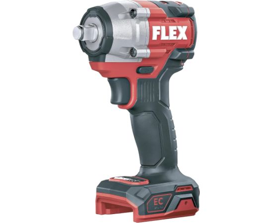 Triecienatslēga Flex IW 1/2'' 400 18.0-EC C; 18 V (bez akumulatora un lādētāja) Trieciena uzgriežņu pistoles ar akumulatoru
