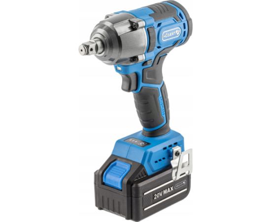 Triecienatslēga Hogert HT2E204; 20 V; 1x4,0 Ah akum. Trieciena uzgriežņu pistoles ar akumulatoru