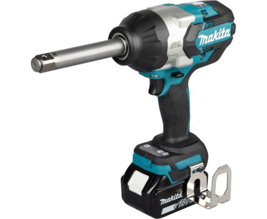 Triecienatslēga Makita DTW1005Z; 18 V (bez akumulatora un lādētāja) Trieciena uzgriežņu pistoles ar akumulatoru