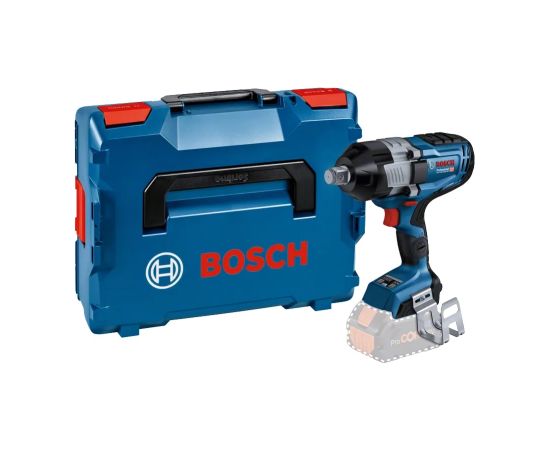 Triecienatslēga Bosch GDS 18V-1600 HC Professional; 18 V (bez akumulatora un lādētāja) + L-BOXX 136 Trieciena uzgriežņu pistoles ar akumulatoru