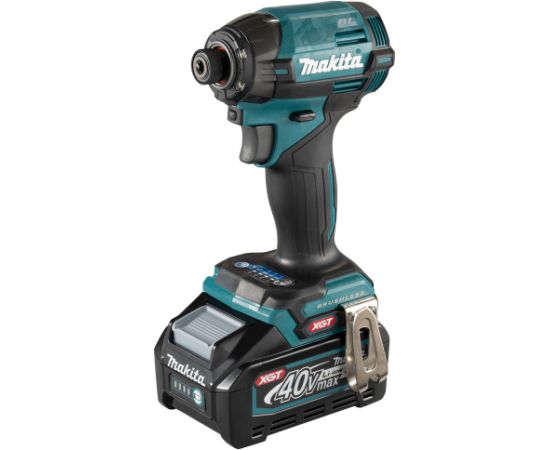 Triecienatslēga Makita TD002GZ01; 40 V (bez akumulatora un lādētāja) Trieciena uzgriežņu pistoles ar akumulatoru