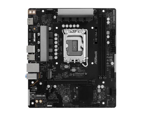 MB H810 S1851 MATX/H810M-H ASROCK Mātes plates