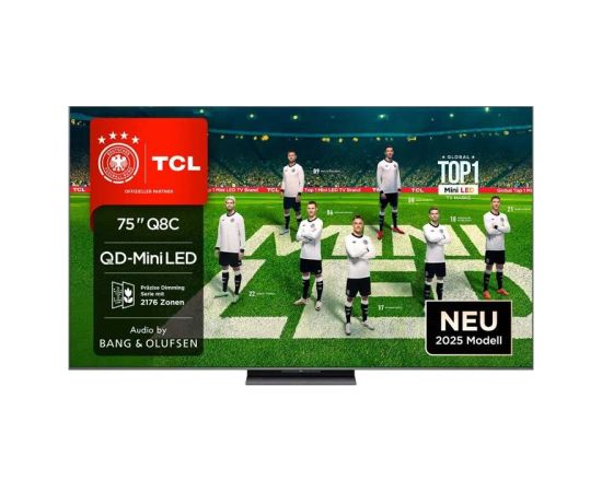TV Set TCL 75Q8C 75" 4K Ultra HD Flat 16:9 LCD Televizori