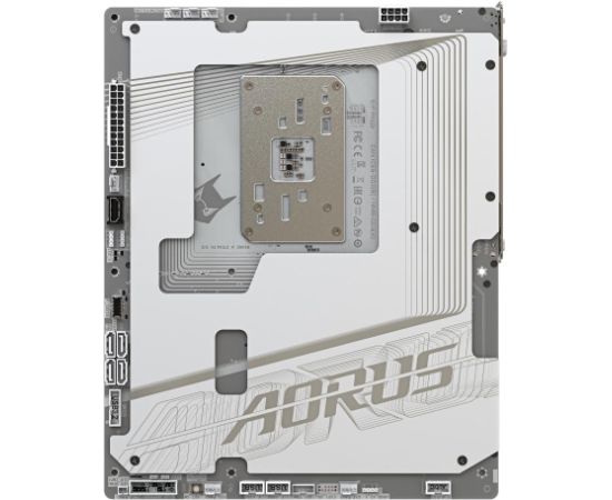 Mainboard GIGABYTE AMD B650 ATX Memory DDR5 Memory slots 4 1xPCI-Express 5.0 16x 3xM.2 1xHDMI 4xUSB 2.0 7xUSB 3.2 1xUSB-C 1xRJ45 3xAudio port B650EASTEALTHICE Mātes plates