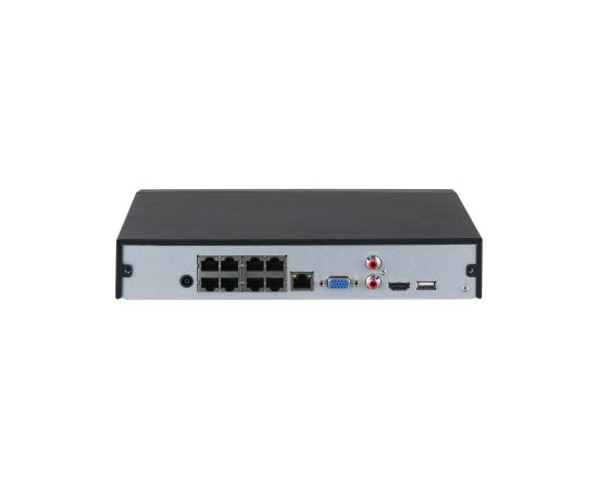 DHI NVR4108HS-8P-4KS3 ~ Dahua 12MP IP NVR 8 каналов/8PoE 80Мбит HDDx1 Видеорегистраторы NVR