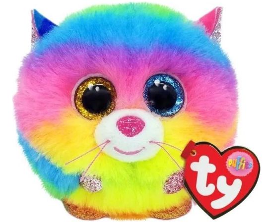 TY Ty Puffies Gizmo - tęczowy kot Мягкие игрушки