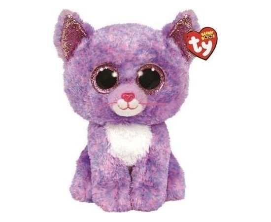 Meteor Maskotka Ty Kot lawendowy Cassidy 24 cm Mīkstās rotaļlietas