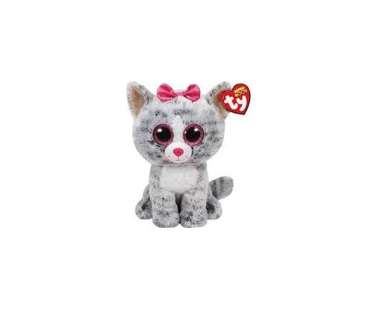 Meteor Maskotka Beanie Boos KIKI, szary kot 24 cm (8421370757) Мягкие игрушки