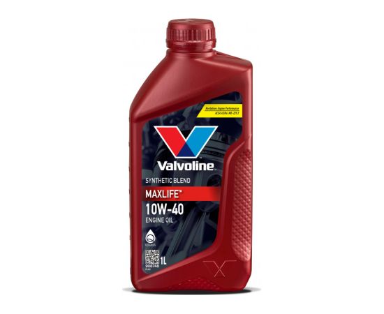 MAXLIFE 10W40 1L, Valvoline Моторные масла