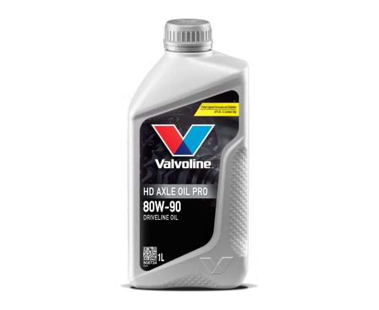 Gear oil HD AXLE OIL PRO 80W90 LS 1L, Valvoline Трансмиссионные масла