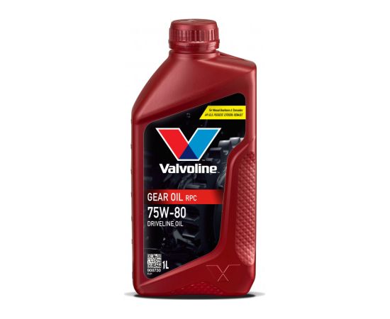 Gear oil GEAR OIL 75W80 RPC 1L, Valvoline Трансмиссионные масла