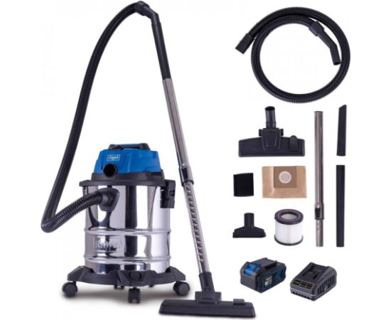 Putekļu sūcējs sausai un slapjai sūkšanai C-NTS20-X – SET L, Scheppach Jaunumi -Dārzam