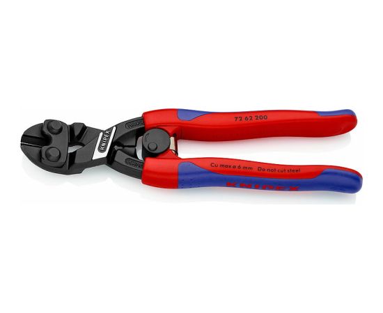 High Leverage Flush Cutter 200mm up to D6mm, Knipex Knaibles un stangas