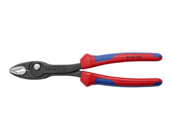 Gripping pliers TwinGrip, D22mm, 200mm, comfort handle, Knipex Knaibles un stangas