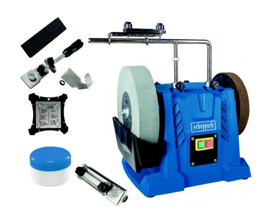 Asināšanas sistēma ar ūdens padevi Tiger 7000S homekit, Scheppach Slīpmašīnas