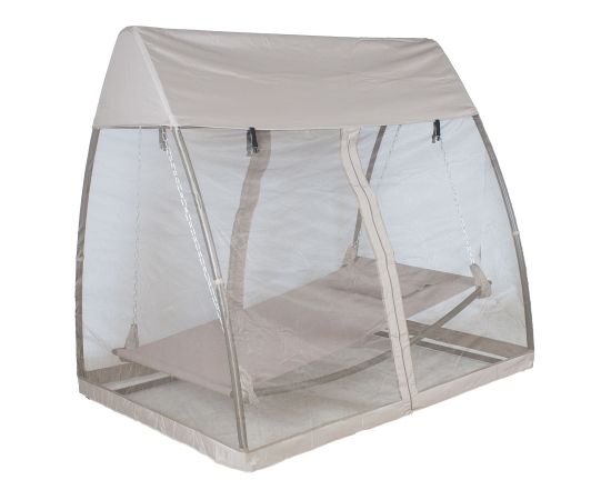 Šūpuļtīkla SUNDAY ar nojume taupe Jaunumi -Dārzam