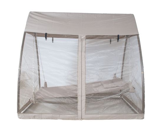 Šūpuļtīkla SUNDAY ar nojume taupe Jaunumi -Dārzam