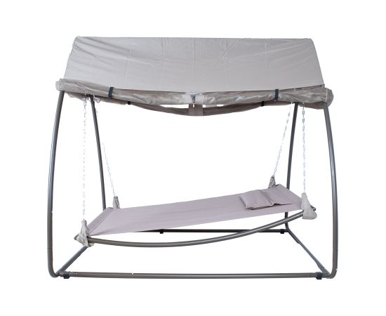 Šūpuļtīkla SUNDAY ar nojume taupe Jaunumi -Dārzam