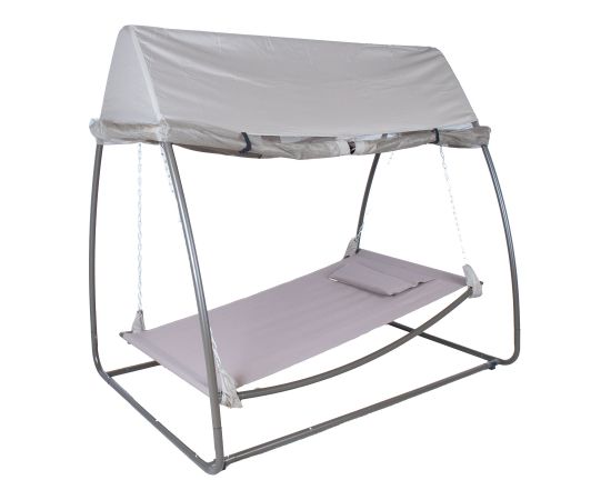 Šūpuļtīkla SUNDAY ar nojume taupe Jaunumi -Dārzam