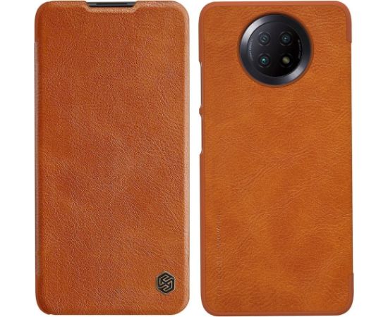 Nillkin Qin leather holster case for Xiaomi Redmi 9T brown Чехлы - альтернативные