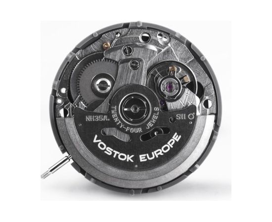 Vostok Europe Energia Rocket NH35A-575E282LEBW-SLBK Rokas pulksteņi 