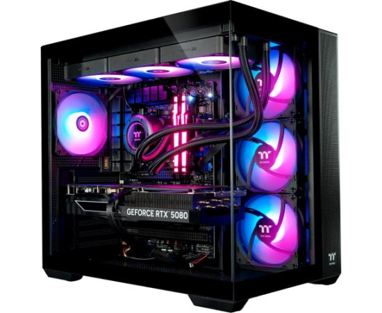 Thermaltake FTW RTX 5080 Black, gaming PC black/transparent, Windows 11 Home 64-bit Персональные компьютеры
