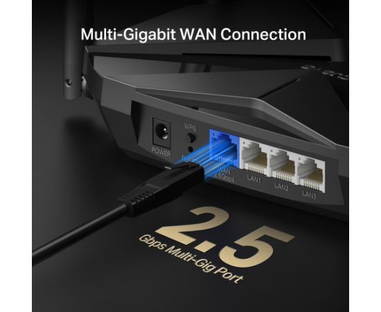 Mercusys AX3000 Dual-Band Wi-Fi 6 Router MR85X 802.11ax Ethernet LAN (RJ-45) ports 3 Mesh Support Yes MU-MiMO No No mobile broadband Рутеры