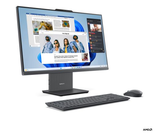 Lenovo IdeaCentre AIO 27ARR9 Desktop AIO 27 " AMD Ryzen 5 7535HS 16 GB DDR5 1000 GB AMD Radeon 660M Graphics Nordic Windows 11 Home Warranty 24 month(s) Personālie datori