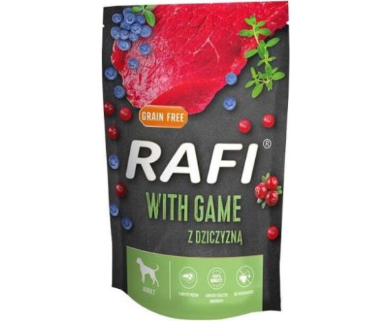 DOLINA NOTECI Rafi Game - wet dog food - 500g Suņu barība