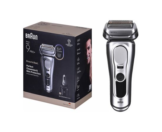 Braun Series 9 Pro+ 9667CC men's shaver Foil shaver Trimmer Silver Волосы, борода, триммеры для тела