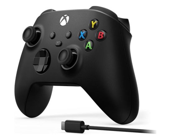 Kontroler MICROSOFT Xbox Serie Black USB-C Spēļu kontrolieri