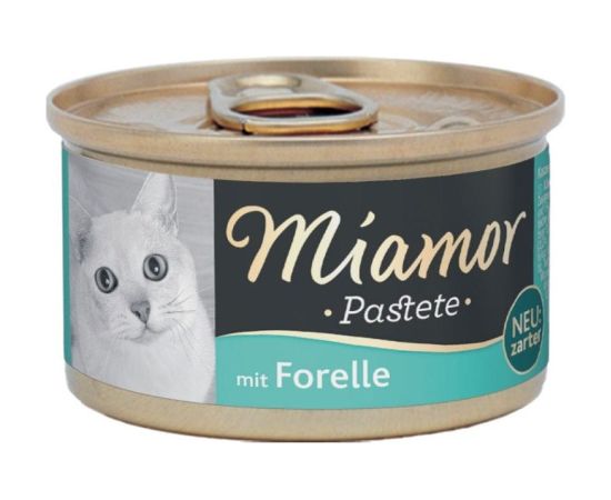 MIAMOR Pastete Trout - wet cat food - 85g Консервы кошек