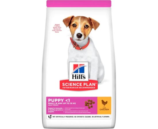 HILL'S Science Plan Puppy Small & Mini - dry dog food - 3 kg Suņu barība