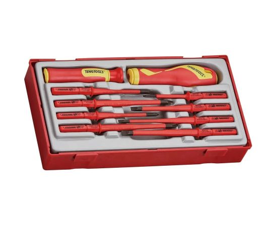 Tengtools Skrūvgriežu komplekts Teng Tools TTV710N; 10 gab. Skrūvgrieži