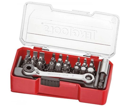 Tengtools Skrūvgriežu uzgaļu komplekts Teng Tools TJ1429; 29 gab. Аксессуары для дрелей