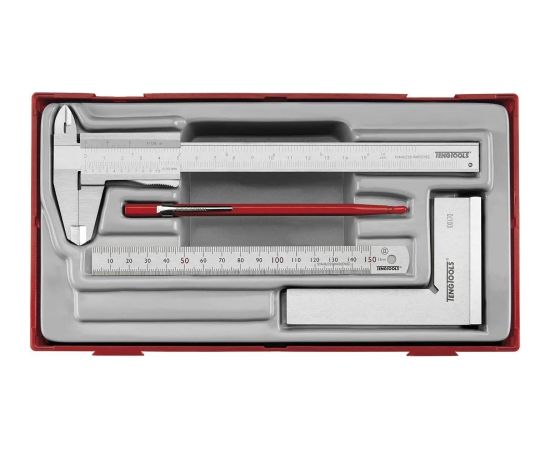 Tengtools Mērinstrumentu komplekts Teng Tools TTBM; 4 gab. Testeri un mērierīces