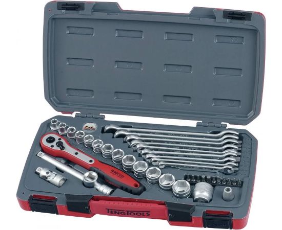 Tengtools Instrumentu komplekts Teng Tools T3840; 3/8''; 40 gab. Mehāniskie instrumenti