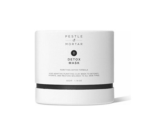 Pestle & Mortar Detox Mask - Detoxikační jílová pleťová maska 50.0g Smaržas - NESAKĀRTOTS